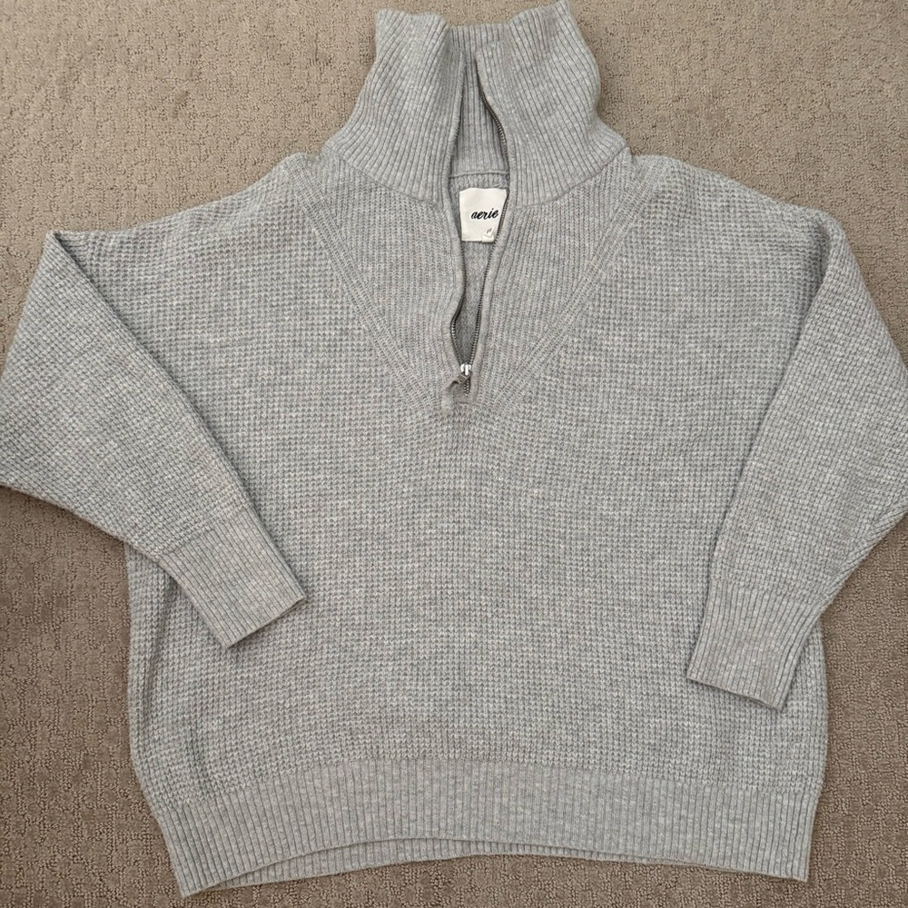 Aerie 1/4 zip sweater